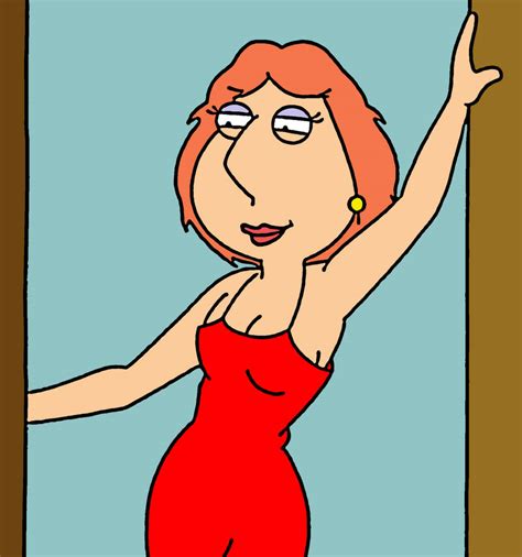 Lois Griffin is the wife of Peter Griffin, the main protagonist of the American animated television series Family Guy, which began in early 1999. She is the mother of Meg, Chris and Stewie Griffin and lives with her family and their anthropomorphic dog Brian. Lois is depicted as a red-headed character wearing a teal shirt and khaki pants and is voiced by Alex Borstein.